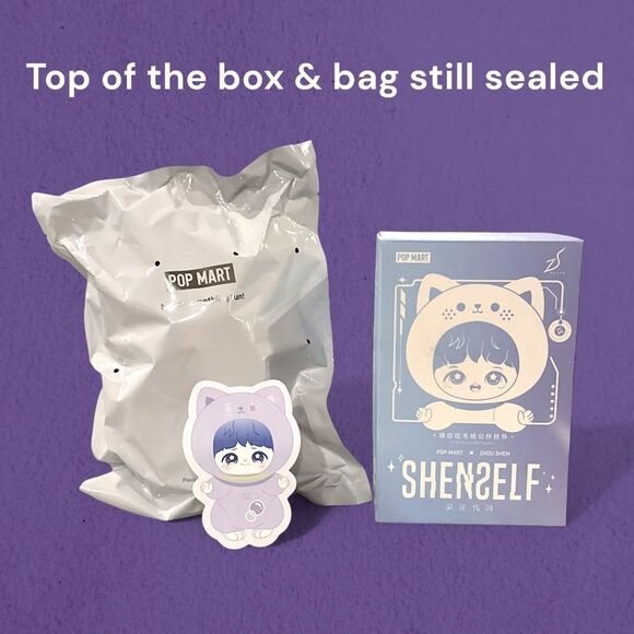 Pop Mart ZHOU SHEN SHENSELF Plush Doll Pendant - Shen - Picture 3 of 16